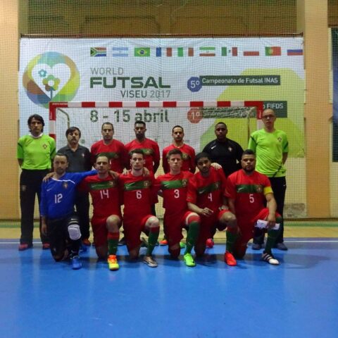 Seleção da deficiência intelectual apurada para as meias-finais