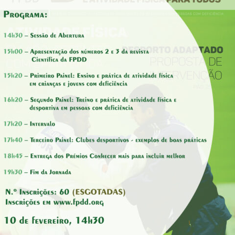 I Seminário FPDD: Inscrições esgotaram