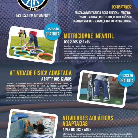 Invictus Viseu com oferta desportiva para pessoas com deficiência