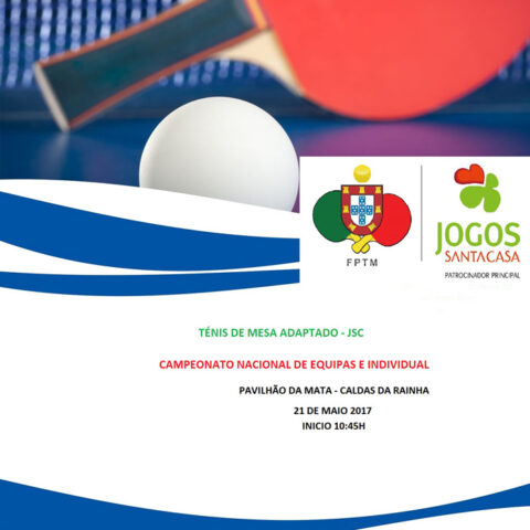 Campeonatos Nacionais de Ténis de Mesa Adaptado nas Caldas da Rainha