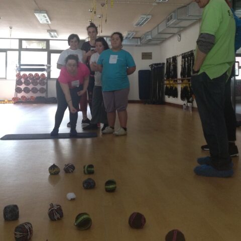 Cross Boccia no Ginásio Clube Português