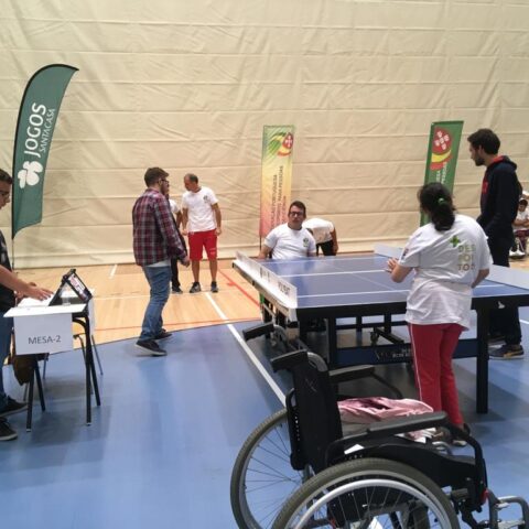 Torneio de Polybat Jogos Santa Casa em Santo Tirso