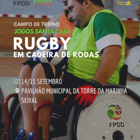 SEIXAL RECEBE O 5º CAMPO DE TREINO DE RUBGY EM CADEIRA DE RODAS