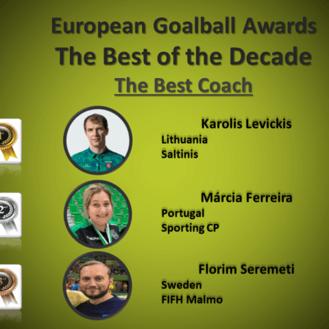 Márcia Ferreira distinguida como a segunda melhor treinadora da década.