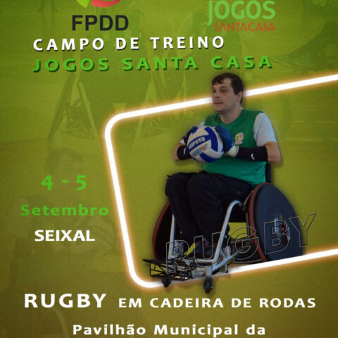IV Campo de Treino de Rugby em Cadeira de Rodas no Seixal