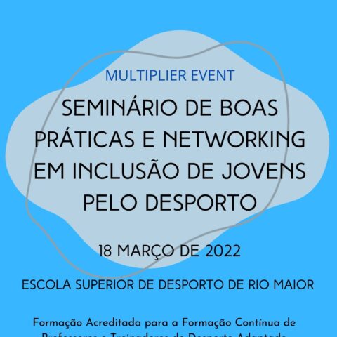 FPDD organiza Multiplier Event SEDY2 –  Seminário de Boas Práticas e Networking em Inclusão de Jovens pelo Desporto