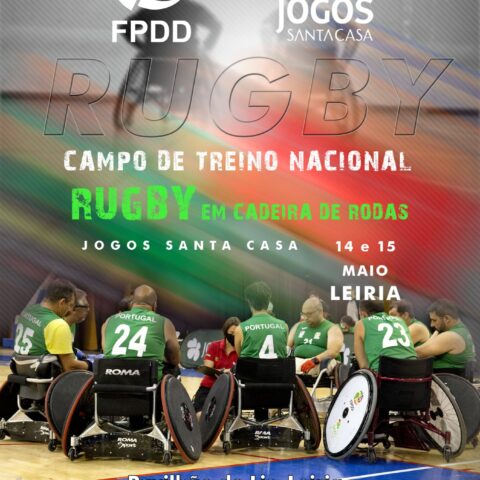 I Campo de Treino Nacional de Rugby em Cadeira de Rodas Jogos Santa Casa 2022 – Leiria