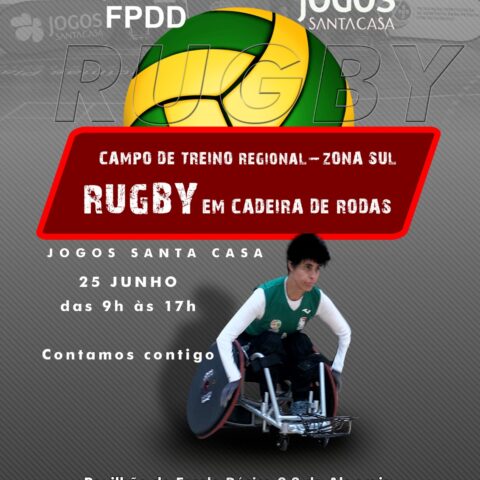 CAMPO DE TREINO REGIONAL DE RUGBY EM CADEIRA DE RODAS – Zona Sul