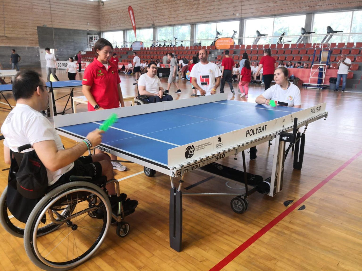 Primeiro torneio regional de Polybat – Zona Norte - FPDD