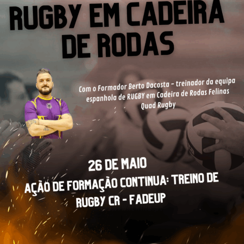 Ação de Formação: Rugby em Cadeira de Rodas