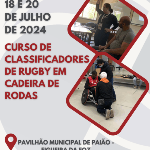 Curso de Classificadores de Rugby em Cadeira de Rodas