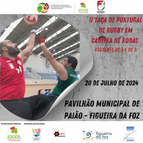 II Taça de Portugal de Rugby CR Jogos Santa Casa: Vertente Rugby CR 4 e Rugby CR 5
