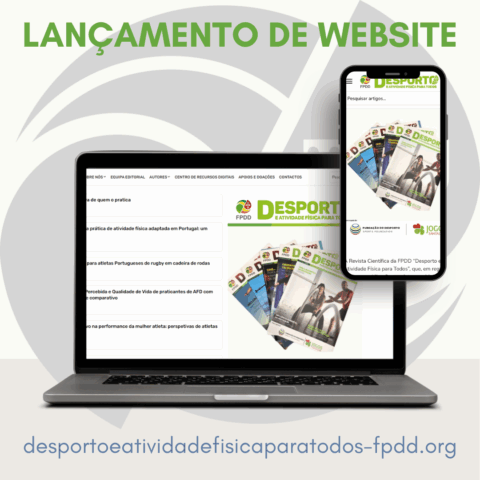 Revista “Desporto e Atividade Física para Todos” com novo espaço digital