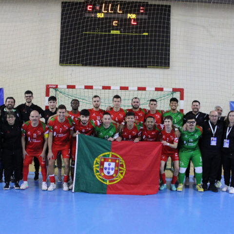 Portugal está qualificado para a Fase Final do Campeonato da Europa de Futsal para Surdos -da EDSO