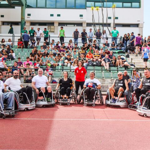 Demonstração de Rugby em Cadeira de Rodas marca presença nas finais do Portugal Youth Festival