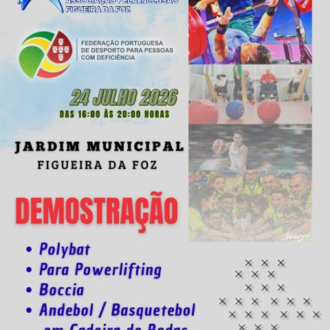 Campo Aberto de Para Powerlifting e Polybat na Figueira da Foz