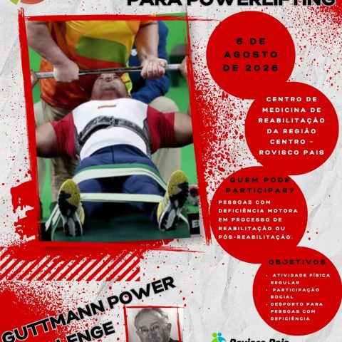 “Guttmann Power Challenge” no CMRRC – Rovisco Pais