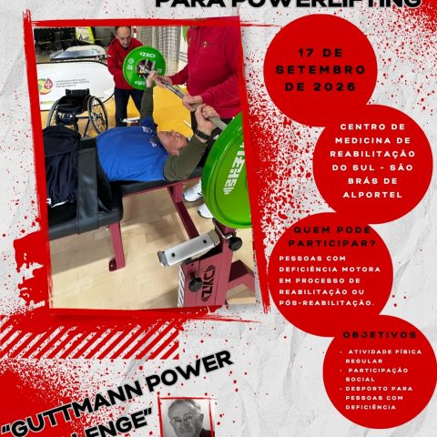 “Guttmann Power Challenge” no Algarve (Centro de Medicina de Reabilitação do Sul)